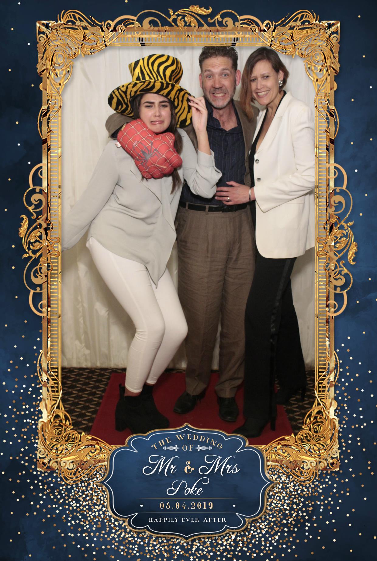 Mr & Mrs Poke | View more photos from the event at gallery.myphotoboothexperience.co.uk/u/MyPhotoBoothExperienceLtd/Mr-Mrs-Poke